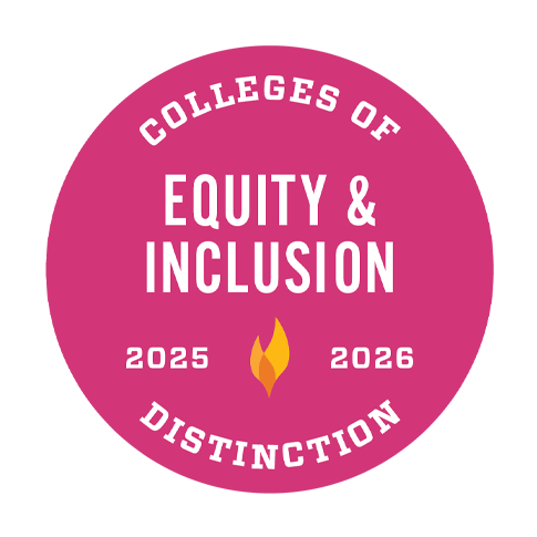 College of Distinction badge equity and inclusion.